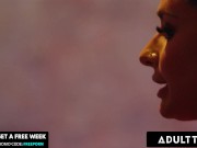 ADULT TIME - Big Titty Nuru Masseuses Sheena Ryder & Melissa Stratton CUM SWAP Client's Thick Load! 2/16