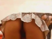 No encuentro mi juguete sexual me masturbo con una banana