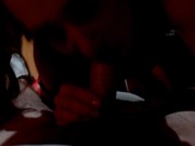 La chupa como loca con otra pija en el culo 7/16