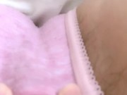 【完全主観】剛毛素人が陰毛はみ出すパンツの上からおまんこぐちゅぐちゅオナニー♡濡れ染みついちゃう【個人撮影】 1/16