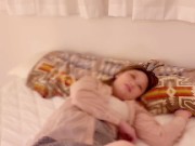 【個人撮影】オナニー後バレて帰宅後の彼に追い討ち中出しセックスされちゃった♡素でアヘ顔♡日本人/素人/ハメ撮り/看護師/カップル/japanese/amateur/POV/HENTAI/creampi 5/16