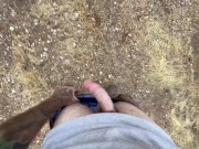 POV. Deep throat before anal makes me happy. Sneaking around abandoned building and getting caught 4/16
