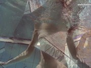 Russian hot babe naked mermaid like swimming 10/16