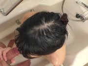 Haru-chan's Body Wash Titty Fuck and Blowjob❤️Japanesegirl❤️Cumshot❤️ 14/16