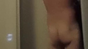 Showering my așa and my dick