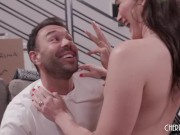 Moving Day Leads To Hardcore Anal With Horny Brunette Katrina Colt Getting Her Ass Packed By Will 4/16