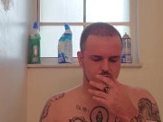 Smoking In Purple Panties 10/16