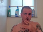 Smoking In Purple Panties 2/16