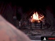 DEVILS FILM - Crazy Bisexual Threesome With The Beauty Victoria Voxxx And Two Huge Cocks 13/16