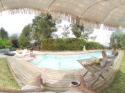 Threesome With Naughty Beauties 3/16