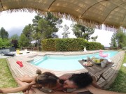 Threesome With Naughty Beauties 6/16