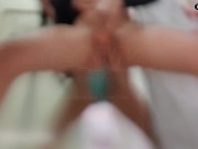 Milf Brunette Bent Over Get Fucked in Doggie Style Up Close and Personal on Cam Chat Sex CAM4 1/16