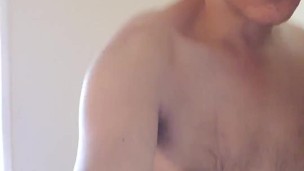 Hot as Fuck Bumb Carmichael in A Camo Thong!