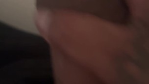Stroking my Big Fat Cock for preCum and Huge Load on me