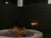 『夏　水着　ギャル』入学したばかりの巨乳の白ギャルを夏サークル旅行先のプールで水着にさせて着衣生ハメに成功。エロ過ぎて気持ち良過ぎた。。　個人撮影　フェラ　スタイル抜群　主観動画 12/16