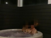 『夏　水着　ギャル』入学したばかりの巨乳の白ギャルを夏サークル旅行先のプールで水着にさせて着衣生ハメに成功。エロ過ぎて気持ち良過ぎた。。　個人撮影　フェラ　スタイル抜群　主観動画 3/16