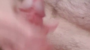 mastturbate in bathroom and taste of cum