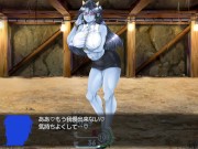 【#02 エロゲー 淫闘ダンジョン(体験版)実況】爆乳女武闘家におっぱいで誘惑され射精してしまったり、爆乳女鬼人にフェラで口内射精してしまっったり・・ 13/16