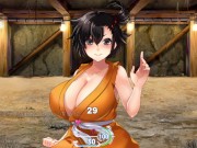 【#02 エロゲー 淫闘ダンジョン(体験版)実況】爆乳女武闘家におっぱいで誘惑され射精してしまったり、爆乳女鬼人にフェラで口内射精してしまっったり・・ 4/16