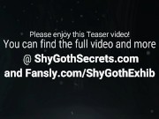 Goth girl giving a gentle handjob - Teaser 2/16