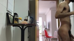 NUDISM I PREPARED A NAKED COFFEE TO START MY DAY