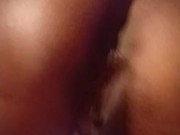 Amature  skymile showing off her bigass 8/16