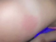 Cheating Girlfriend Clapping Ass on Step Bro Dick. Wet Pussy Sounds. 10/16