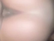 Cheating Girlfriend Clapping Ass on Step Bro Dick. Wet Pussy Sounds. 16/16