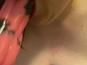 My mouth barely fits this horse cock 7/16