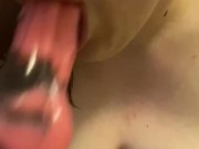 My mouth barely fits this horse cock 9/16