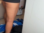 Marcela Kat wants to be paid back in a BBC way to clean and do Laundry 5/16