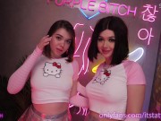 Nice 4some before gloryhole Purple Bitch and Syndicete 15/16