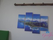 Amateur Melanie Marie fucked POV footfetish and has her pussy filled with cum 3/16