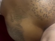 cheating ebony step sister creams all over my big dick 14/16