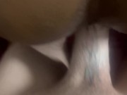 cheating ebony step sister creams all over my big dick 3/16