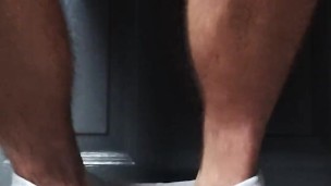 Uncut Teen Boy Stripping Wanking And Cumming