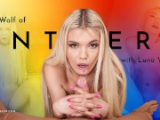 Sexy Belgium blonde Luna Wolfs offer her needy pussy for your won sexual pleasure in Virtual Reality