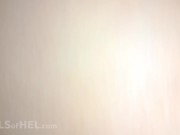 POV - cuming in a cute Asian teen pussy - she's looking at you with her feet up in the air 15/16