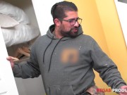 Petite Redhead Nailed by the Handyman 5/16