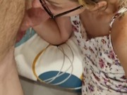 She suck me while watching tv 5/16