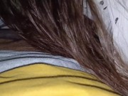 Hot student gives blowjob and rides cock as she was taught in college dorm 12/16