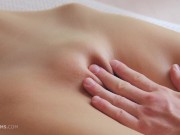 ULTRAFILMS Gorgeous brunette girl Evelin Elle banging her lover on the bed 2/16