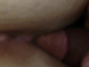 Pt.2 Kris and Johnny make a porno!💚😘 Doggy style POV with my pawg BBW wife. 💦😘 14/16