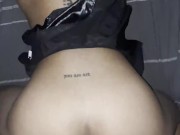 Leather skirt babe pounded by big black cock 16/16