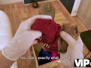 VIP4K. Busty wife engages in sexual activity with lover and gets caught by spouse 3/16