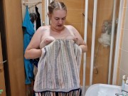 Cute Busty Girl in the Shower 14/16