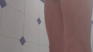 Rubbing it in the shower