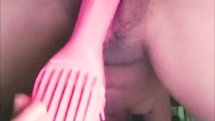 Me tocando bem delicioso pra vocês