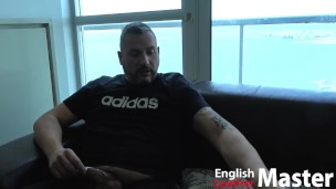 card game with uncut dilf who jerks and sniffs PREVIEW