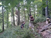 With a bunny mask and a dog collar around my neck 14/16